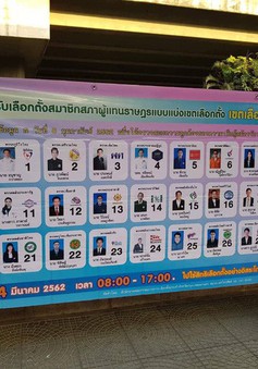 Bầu cử Thái Lan: Hoãn công bố kết quả sơ bộ