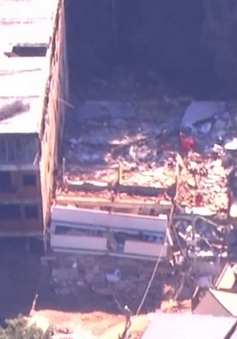 Sập nhà ở Brazil, ít nhất 5 người thiệt mạng