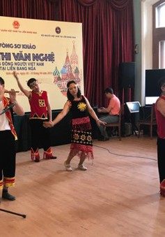 Sôi động Hội thi văn nghệ cộng đồng người Việt tại Nga năm 2019