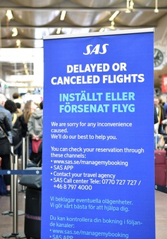 Hãng hàng không SAS tiếp tục hủy thêm 1.200 chuyến bay