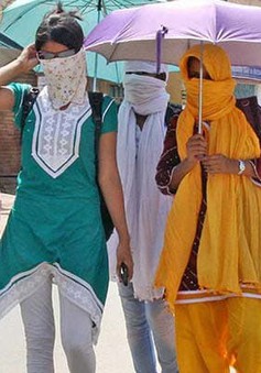 Nắng nóng khắc nghiệt hoành hành tại Ấn Độ