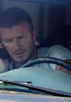 Cựu danh thủ David Beckham bị cấm lái xe 6 tháng