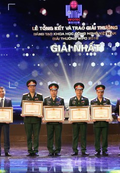 Trao giải thưởng Sáng tạo khoa học và công nghệ Việt Nam 2018