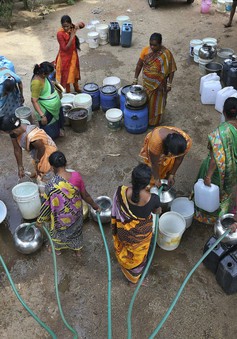 600 triệu người dân Ấn Độ thiếu nước sinh hoạt