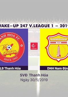 VIDEO Highlights: CLB Thanh Hoá 3–2 Dược Nam Hà Nam Định (Vòng 12 Wake-up 247 V.League 1-2019)