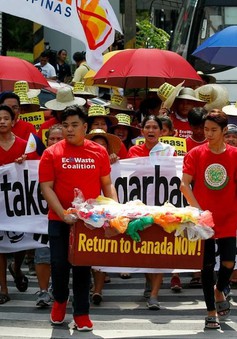 Canada nhận lại toàn bộ số rác do Philippines trao trả