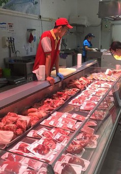 Tiêu thụ thịt lợn tại các siêu thị TP.HCM tăng từ 20 - 30%