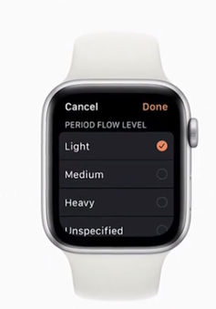 Đồng hồ Apple Watch có thể theo dõi chu kỳ kinh nguyệt