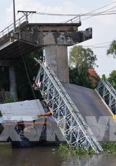 Thông xe cầu Tân Nghĩa sau 7 ngày bị sập