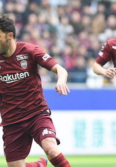 VIDEO: Iniesta và Villa cùng lập cú đúp giúp Vissel Kobe thắng trận tại J.League