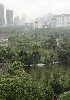 Hà Nội dừng dự án bãi xe ngầm tại công viên Cầu Giấy
