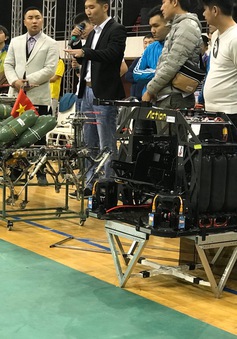 ABU Robocon 2019: Các đội tuyển trình diễn và chia sẻ kinh nghiệm chế tạo robot