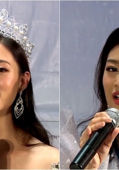 Hoa hậu Lương Thùy Linh, Á hậu 1 Kiều Loan tự tin hát tiếng Anh "chay"