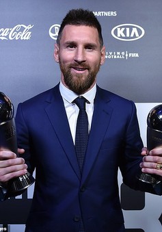 Qua mặt Ronaldo giành The Best 2019, Messi hay nhất lịch sử FIFA