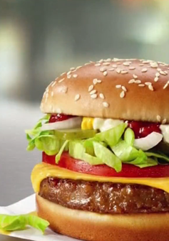 McDonald's lần đầu tiên thử nghiệm bánh burger từ thịt thực vật