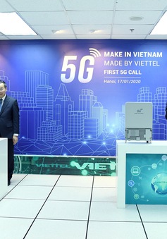 Viettel thực hiện cuộc gọi 5G đầu tiên trên thiết bị 5G Make in Vietnam