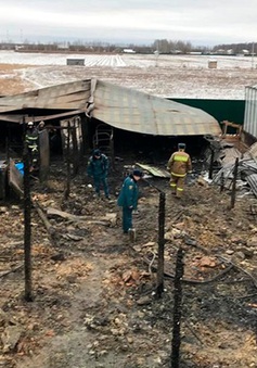 Vụ cháy trang trại ở Nga: Nữ công dân Việt Nam bỏng nặng toàn thân
