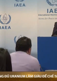 IAEA khẳng định Iran hiện không có đủ uranium làm giàu để chế tạo bom hạt nhân