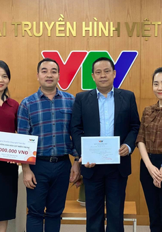 Công ty CP Công nghệ Tinh Vân đồng hành cùng Quỹ Tấm lòng Việt ủng hộ miền Trung