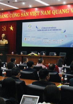 124 doanh nghiệp, 283 sản phẩm đạt Thương hiệu Quốc gia Việt Nam 2020