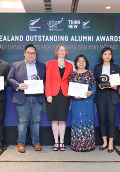 6 cá nhân ưu tú nhận giải thưởng Cựu du học sinh New Zealand nổi bật 2020
