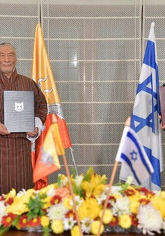 Bhutan - quốc gia thứ 5 thiết lập quan hệ ngoại giao với Israel