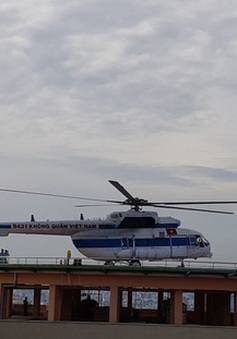 Sân bay trực thăng tại bệnh viện đầu tiên của Việt Nam chính thức hoạt động