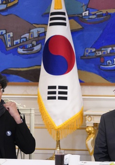 Tổng thống Hàn Quốc chúc mừng đoàn phim “Ký sinh trùng”