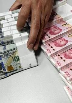 Ngân hàng Trung Quốc khử trùng tiền mặt