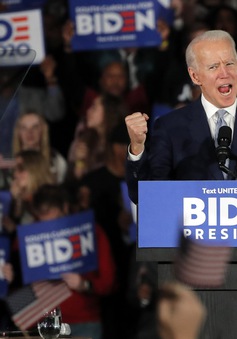 Cựu Phó Tổng thống Mỹ Joe Biden chiến thắng tại bang Nam Carolina