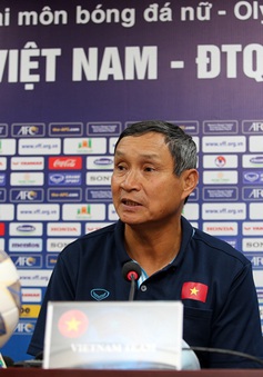 HLV Mai Đức Chung khẳng định ĐT nữ Việt Nam quyết tâm có bàn thắng vào lưới ĐT nữ Australia