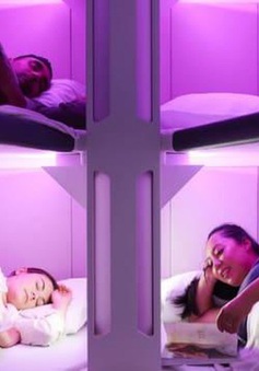 Air New Zealand ra mắt giường ngủ đầu tiên trên máy bay