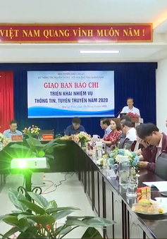 Quảng Nam hội nghị công tác báo chí 2020