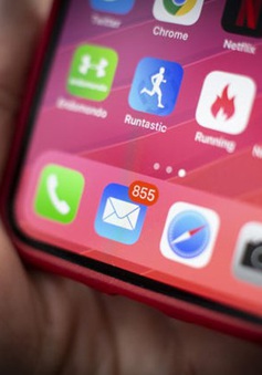 Ứng dụng Apple Mail cho iPhone có thể dễ bị phần mềm độc hại tấn công