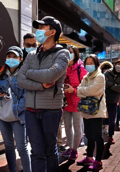 Hong Kong (Trung Quốc) ghi nhận ca mắc COVID-19 trong cộng đồng đầu tiên sau 21 ngày