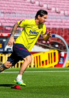 Barcelona thông báo: Messi bình phục, sẵn sàng ngày La Liga trở lại