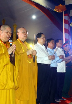 Đại lễ cầu siêu tại Nghĩa trang liệt sĩ Quốc tế Việt – Lào