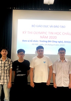 Học sinh Việt giành HCV với điểm tuyệt đối ở Olympic Tin học châu Á - Thái Bình Dương 2020