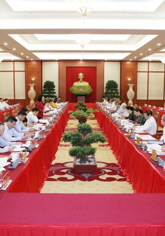 Bộ Chính trị cho ý kiến về chuẩn bị đại hội đối với 20 đảng bộ trực thuộc Trung ương