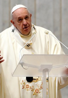 Giáo hoàng Francis cầu chúc hòa bình cho Năm mới