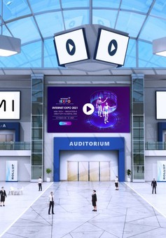 Ứng dụng công nghệ thực tế ảo - điểm nhấn tại triển lãm Internet Expo 2021