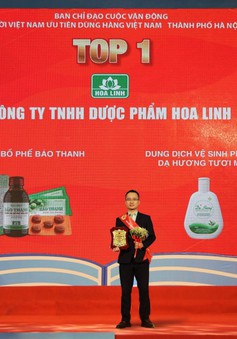 Dạ Hương nhận giải thưởng “TOP 1 Hàng Việt Nam được người tiêu dùng yêu thích” năm 2021