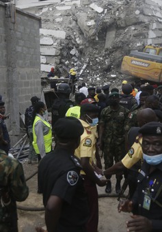 Sập tòa nhà tại Nigeria: số người thiệt mạng tăng lên 6, khoảng 100 người mất tích