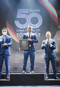 Tập đoàn Hoa Sen được vinh danh trong Top 50 công ty niêm yết tốt nhất Việt Nam 2021