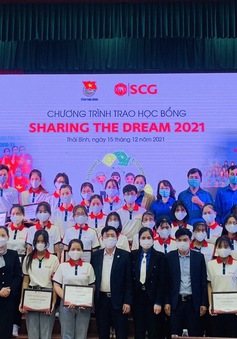 Trao gần 300 suất học bổng SCG Sharing The Dream cho học sinh, sinh viên toàn quốc