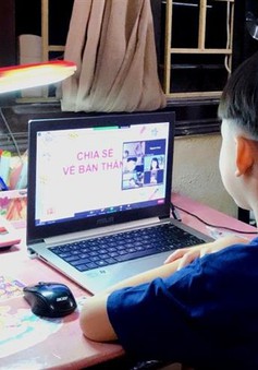 Học sinh tiểu học Hà Nội ôn tập cho kiểm tra trực tuyến