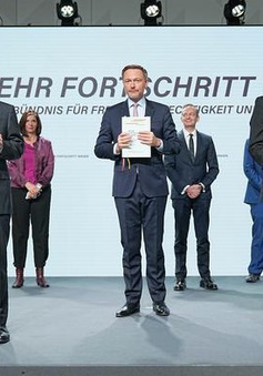 Ba đảng tại Đức ký thỏa thuận liên minh thành lập Chính phủ
