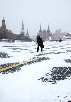 Mưa tuyết lớn chưa từng có trong hơn một thế kỷ qua tại Nga