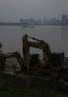 Trung Quốc phát động chiến dịch truy quét khai thác cát trái phép trên sông Dương Tử