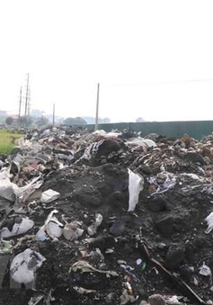 Xử lý nghiêm hành vi đổ trộm chất thải rắn xây dựng
